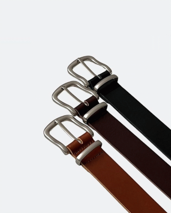 Terri leather belt (3color)