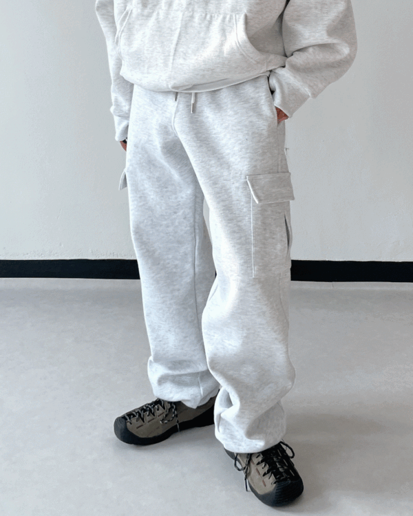 Semi-slim string cargo TR pants (4color)